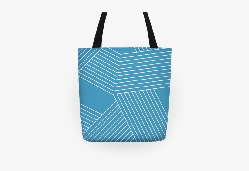Crosshatch Pattern Tote Tote - Tote Bag, transparent png #3390416