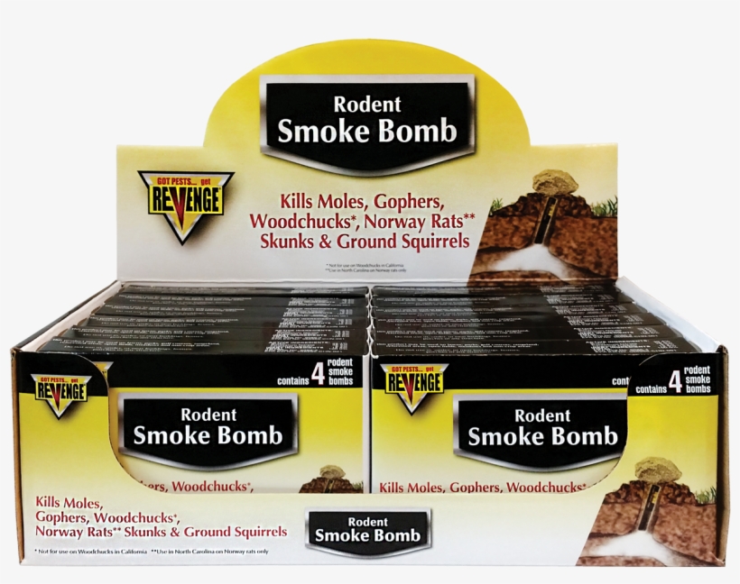 Photos Of Rodent Smoke Bomb - Bonide Products Inc Gopher Gasser, 4-pk., transparent png #3390439
