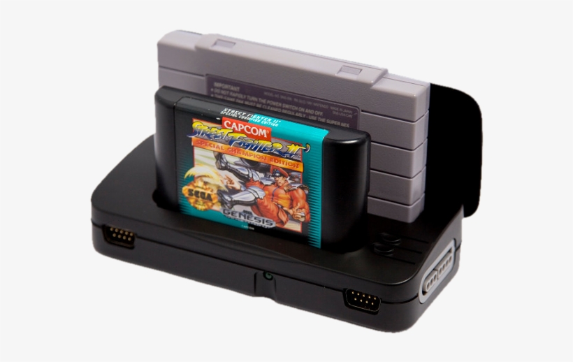 Retrode 2 - Dragonbox - Genesis Cartridge In Snes, transparent png #3390976
