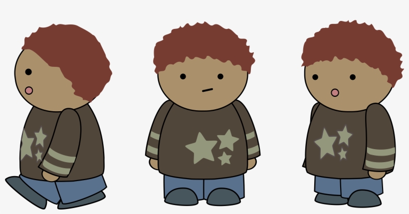 Big Image - Bored Clipart Kid, transparent png #3391186