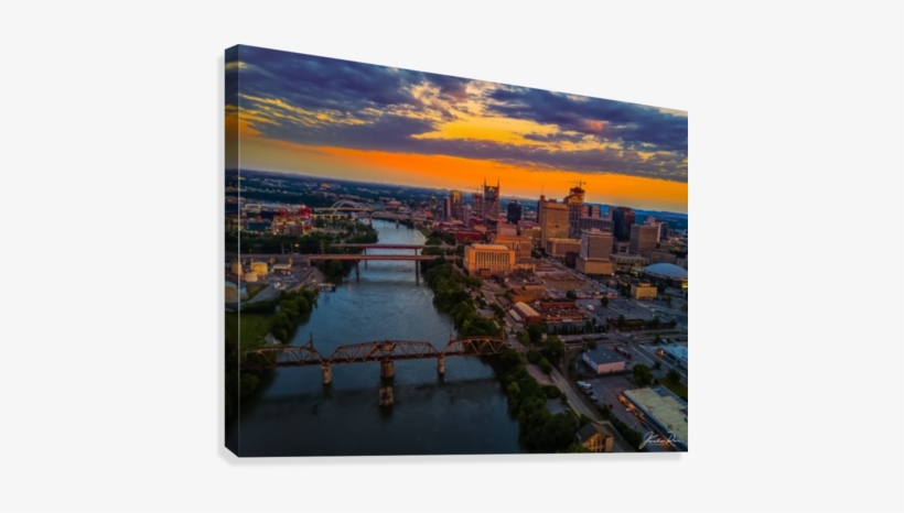 Nashville Skyline Canvas Print - Nashville Skyline, transparent png #3391188