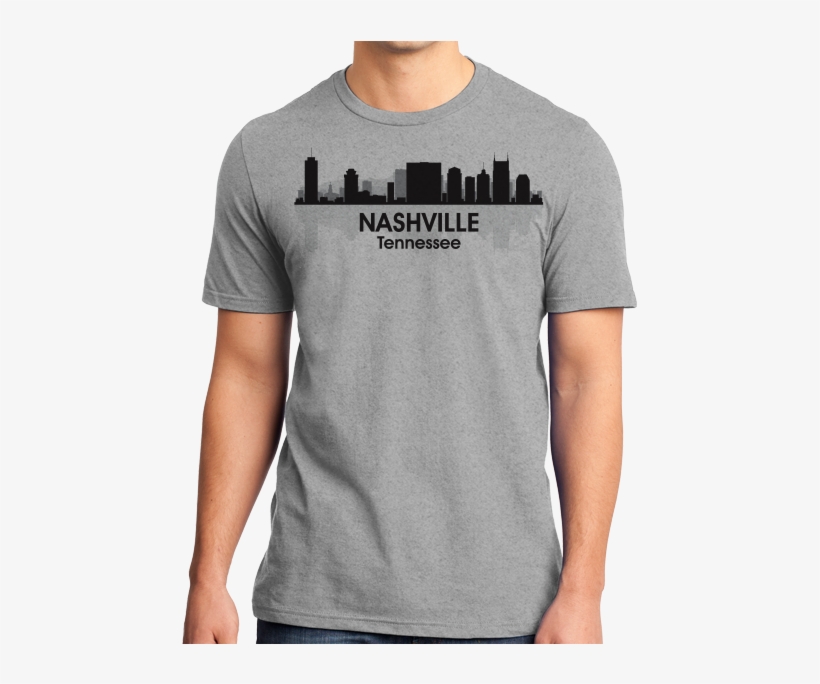 Unisex - Nashville Skyline Framed Tile, transparent png #3391313
