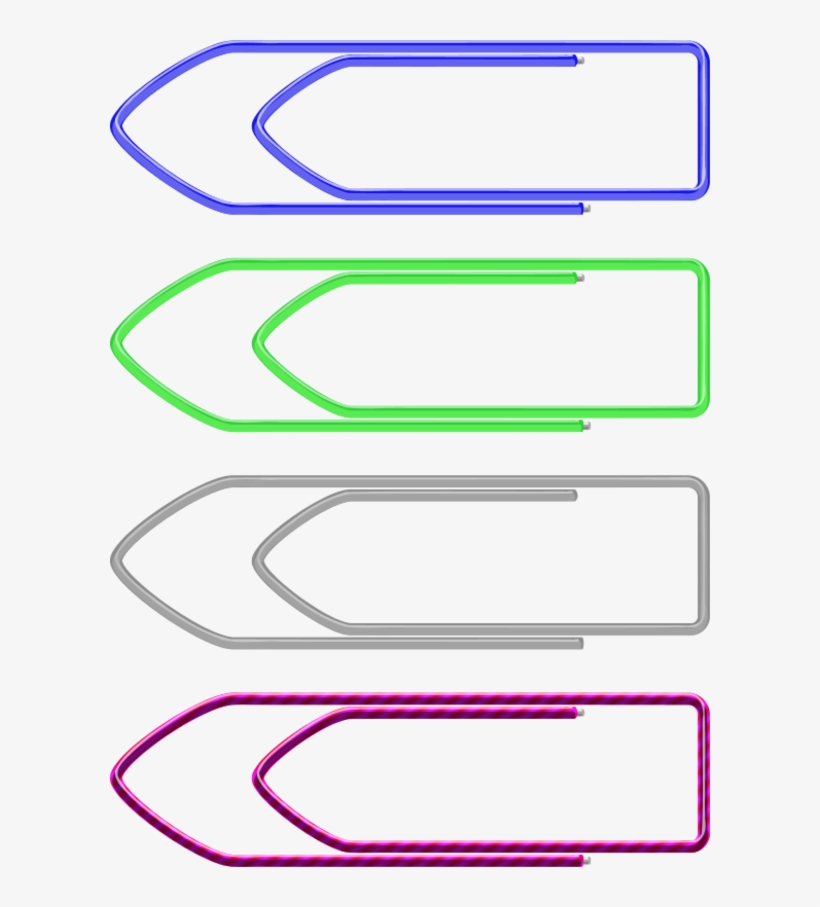 Vector Clip Art - Desenho De Um Clipe, transparent png #3392107