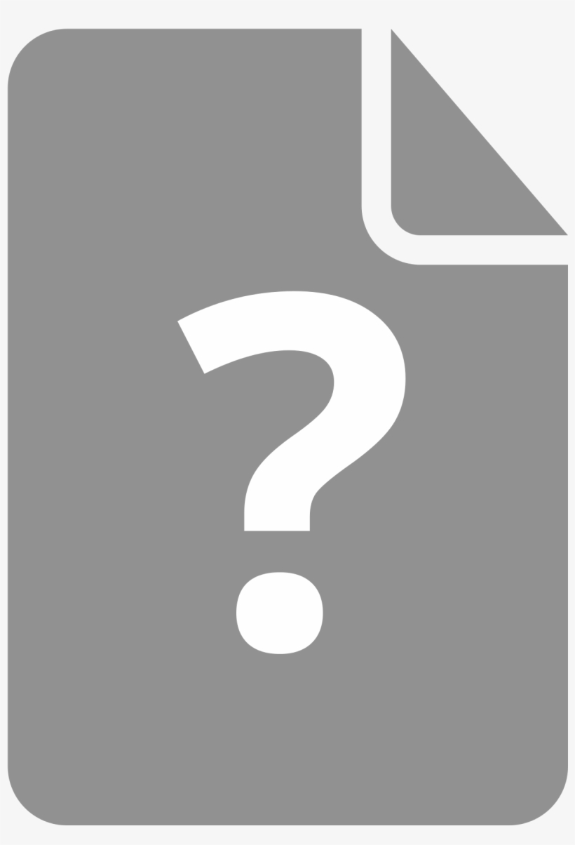 White Quiz Icon Transparent, transparent png #3392549