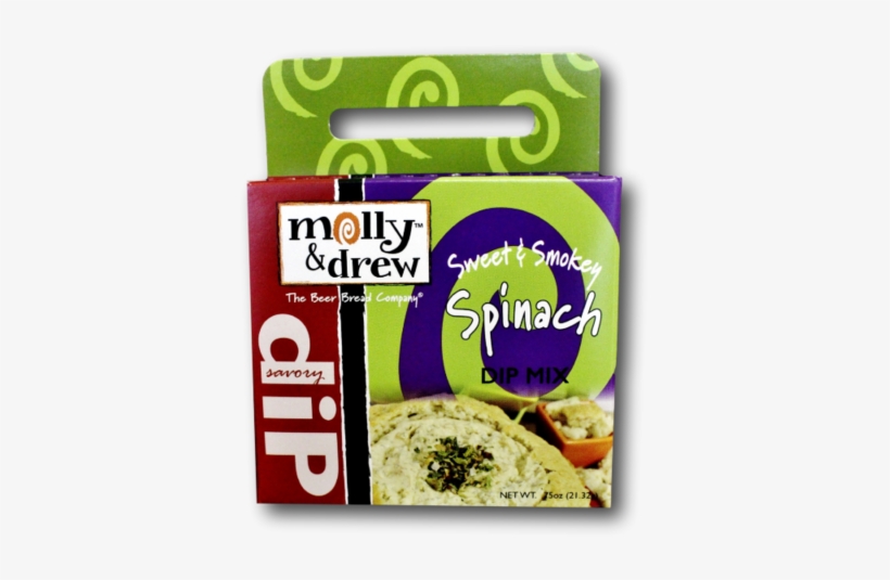 Dip Mixes Sweet & Smokey Spinach - Molly & Drew Cheers To Cheese! Dip Mix, transparent png #3393021