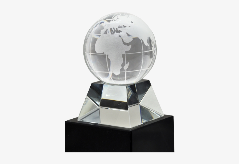 Shown Against Black Background For Contrast Detail - Globe, transparent png #3393121