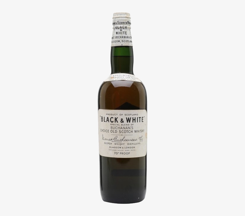 “black And White” Buchanan's Choice Old Scotch Whisky - Black And White Whisky Price, transparent png #3393420