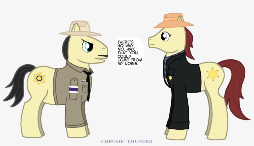 Lonewolf3878, Buford T - Mlp Smokey And The Bandit, transparent png #3393505