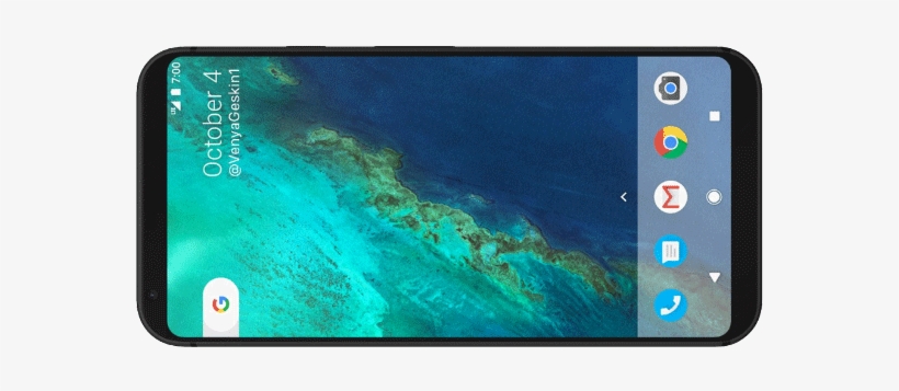 Google Pixel 2 Tempered Glass - Google Pixel Xl 2 - Black Astronoot Phone Case Cover, transparent png #3393750