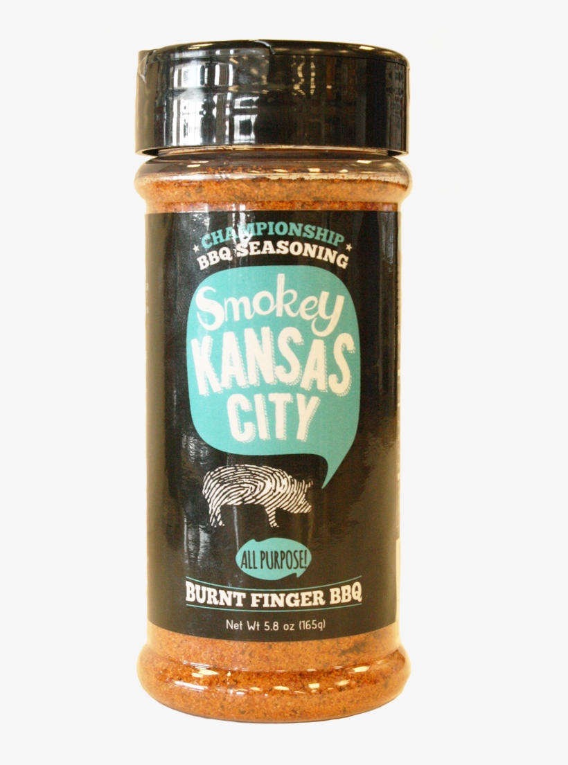Burnt Finger Bbq Smokey Kansas City All Purpose Seasoning, transparent png #3394139