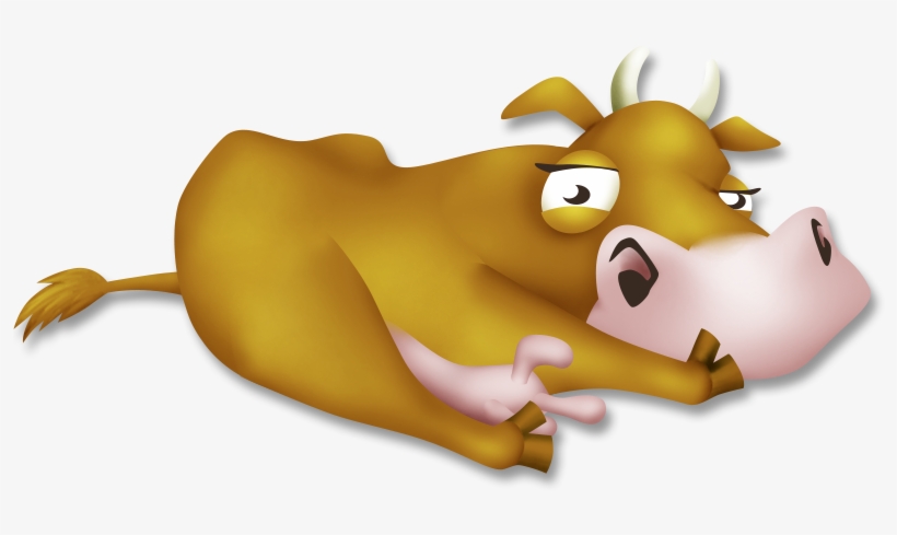 Cow Hungry - Portable Network Graphics, transparent png #3394579