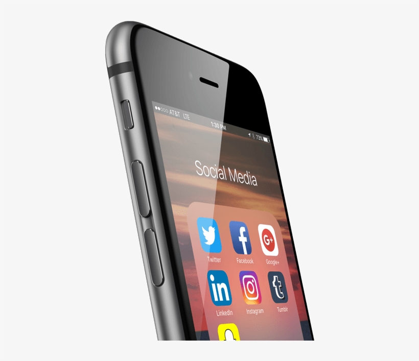 Social Media Marketing For Lawyers - Social Media Phone Png, transparent png #3394948