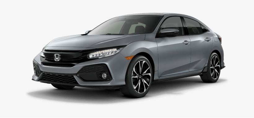 2018 Honda Civic Hatchback Sport Touring - Gray Honda Civic Colors 2018, transparent png #3395398