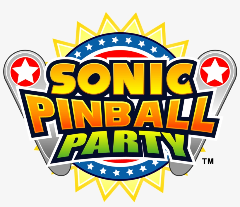 Sonic Pinball Party Logo - Pinball, transparent png #3395827