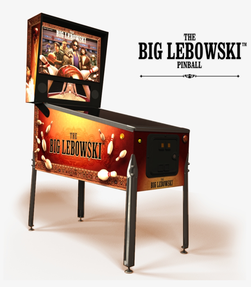 Http - //www - Thebiglebowskipinball - Com/images/tbl - Big Lebowski Flipperkast, transparent png #3395963