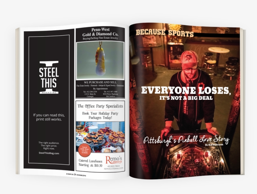 Pittsburgh's Pinball Love Story - Pittsburgh, transparent png #3396003