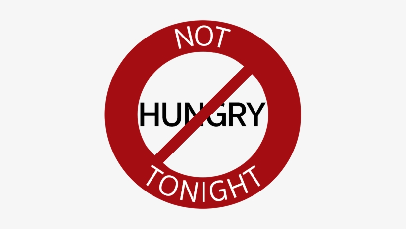 Not Hungry Tonight Is Operated By A Group Of Volunteers - Person Not Hungry, transparent png #3396080