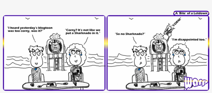 29-4 Sharknado V1 - Cartoon, transparent png #3396085