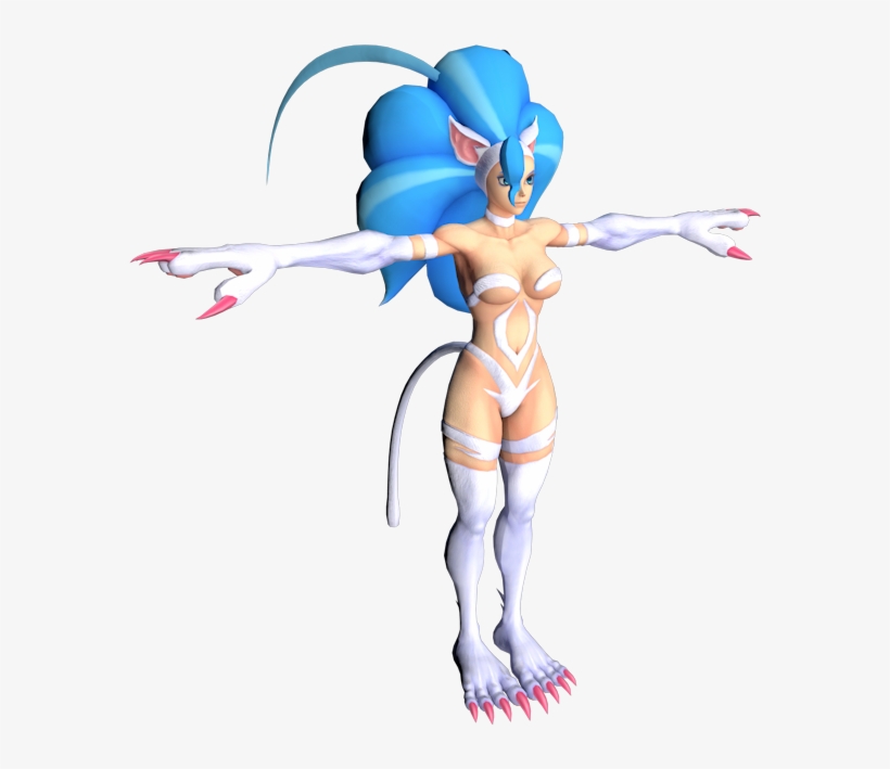 Download Zip Archive - Marvel Vs Capcom Felicia Model, transparent png #3396199
