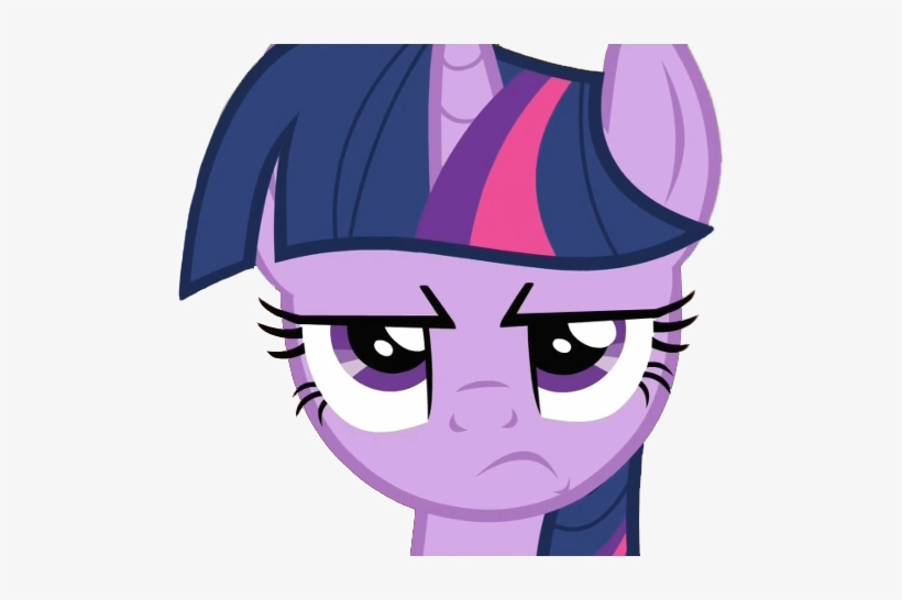 Couth-kancerous, Disappointed, Safe, Simple Background, - Twilight Sparkle Reaction Faces, transparent png #3396275