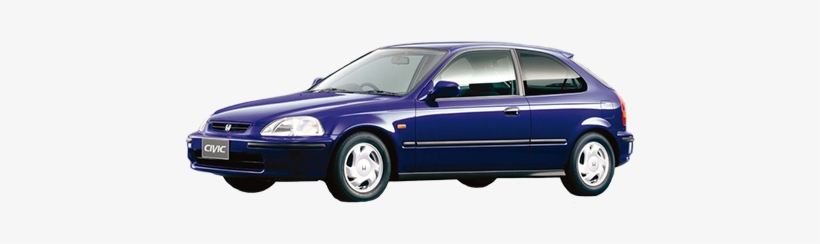 Honda Civic 3 Door Hatchback 1996 1998 - Honda Civic 6 Generation, transparent png #3396324