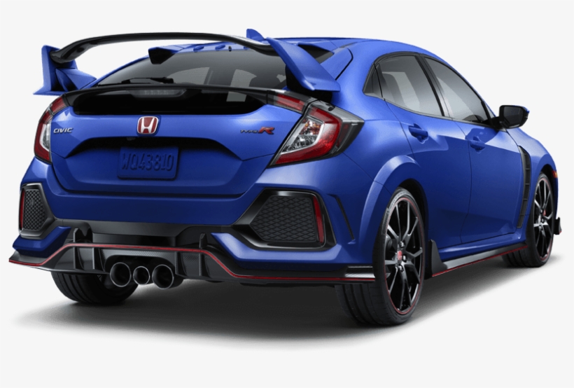 2018 Honda Civic Type R Rear Angle - Honda R Type 2018 Png, transparent png #3396597