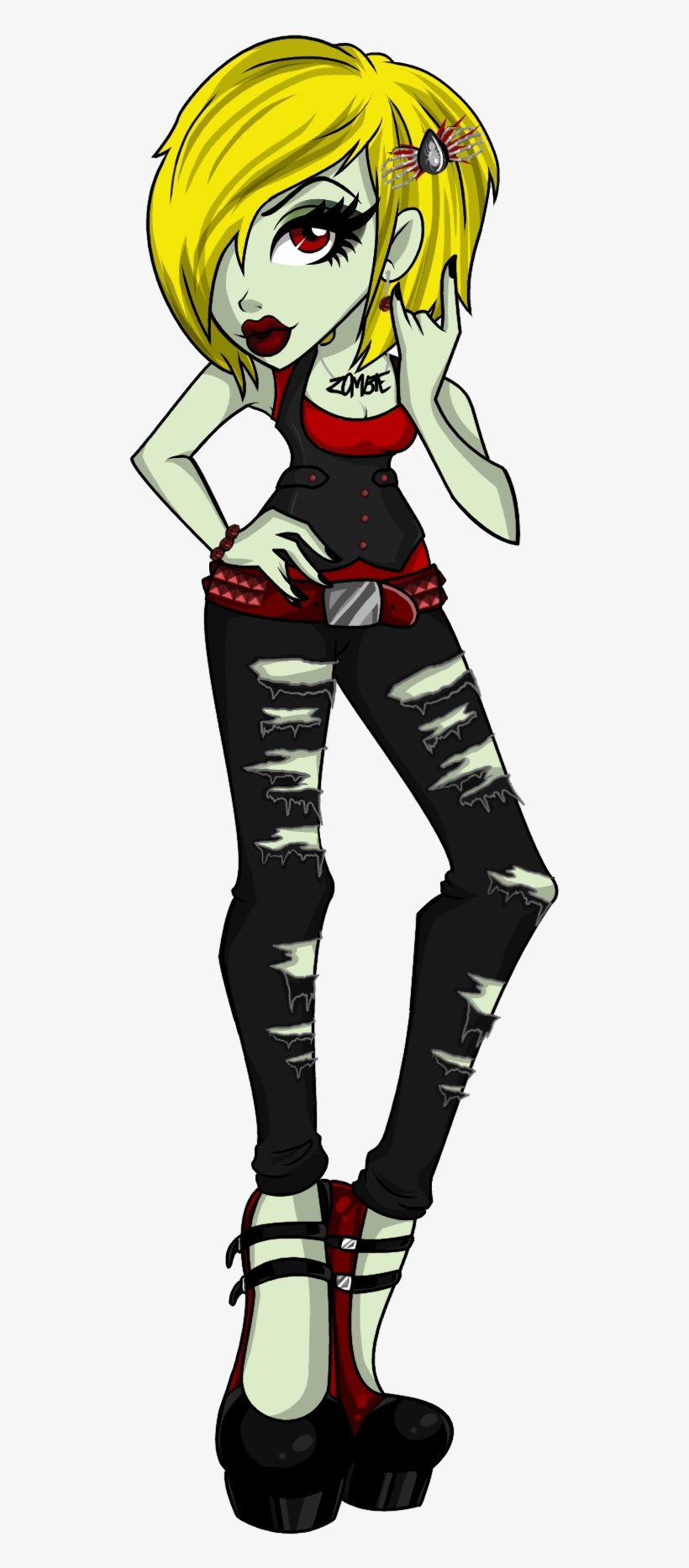 Zoe By Saintcem - Cartoon, transparent png #3396638