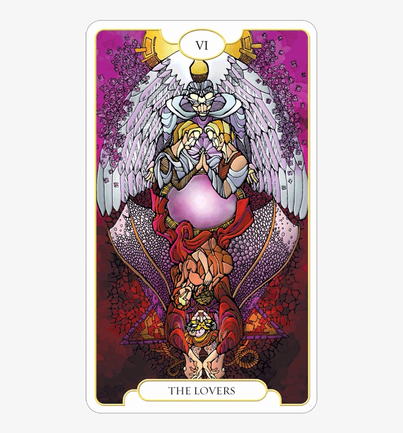 The Lovers - Revelations Tarot, transparent png #3396667