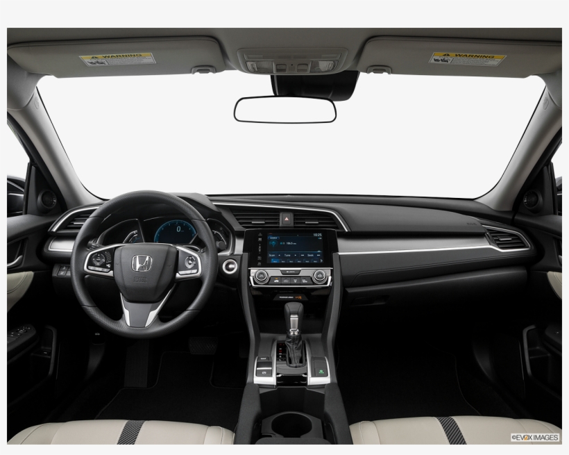 Interior View Of 2016 Honda Civic Riverside - Hyundai Elantra Gl Se 2018, transparent png #3396668