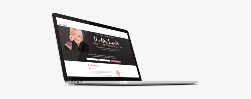 Zoe Kors Website 600 - Led-backlit Lcd Display, transparent png #3396797