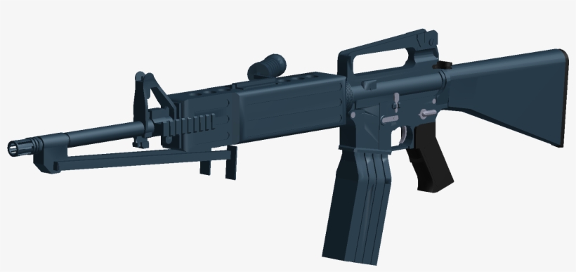 Colt Lmg Angled - Wiki, transparent png #3397114
