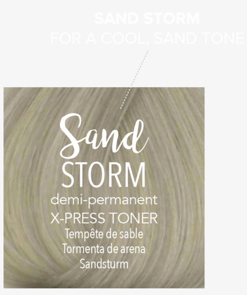 Sandstorm-callout - Hair Highlighting, transparent png #3397165