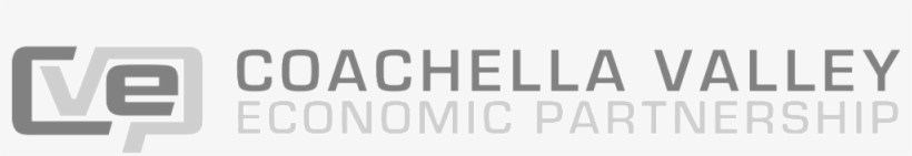 Coachella Valley Economic Partnership Logo Bw - Cvep, transparent png #3397337