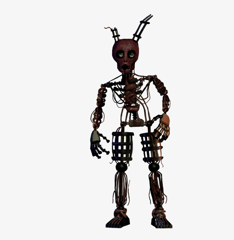 Purple Guy Corpse - Baby And Springtrap Sister Location, transparent png #3397587