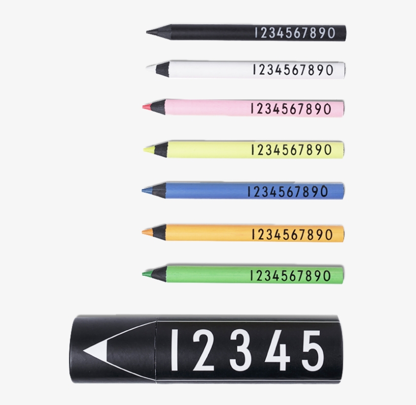 Design Letters Aj Neon Color Crayons - Design Letters Neon Crayons, transparent png #3397728