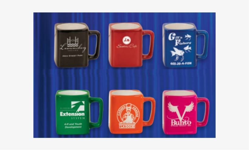 Custom Green Deco Coffee Mug, 3 7/8" H X 3 1/4" W,, transparent png #3398307