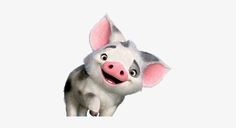 Moana Moanadisney Moanastickers Maui Pua Moanapua Puapi Disney Characters Moana Pig Free Transparent Png Download Pngkey