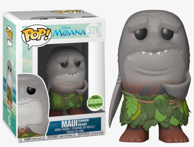 Maui Shark Head Funko Pop, transparent png #3398441