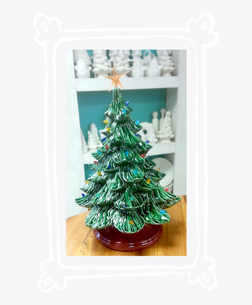 Vintage Christmas Tree Painting Party - November 4, transparent png #3398623