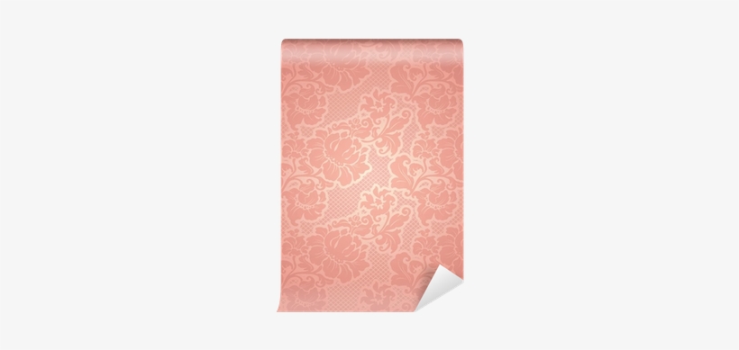 Lace Background, Ornamental Beige Flowers Wallpaper - Construction Paper, transparent png #3399120