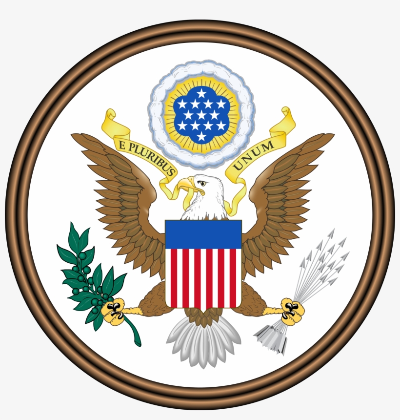 Great Seal Of The United States Of America - Personalize Your Office Space With A Fun Mousepad., transparent png #340165