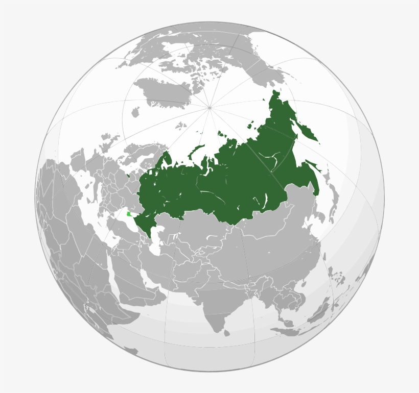 Russia On Earth Map, transparent png #340185