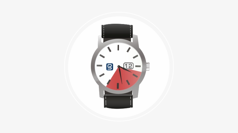 Watch-vignette, transparent png #340622