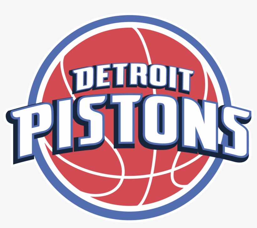 Detroit Pistons Clipart Png - Detroit Pistons 2000 Logo, transparent png #340808