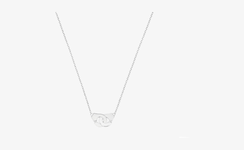 Dinh Van R8 Menottes Gold Necklace - Dinh Van 601202, transparent png #340998