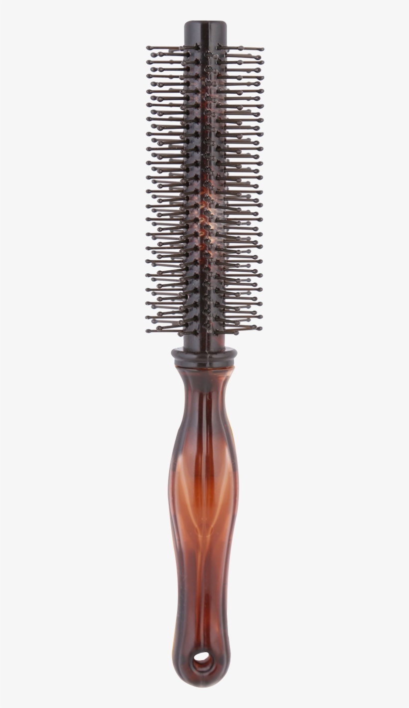 Round Hair Brush Png Transparent Image - Brush, transparent png #341221