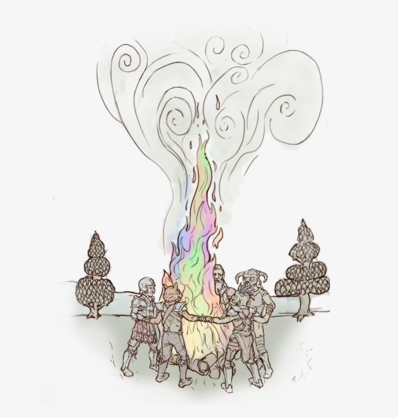 Campfire Lane Concept Art - Portable Network Graphics, transparent png #341276