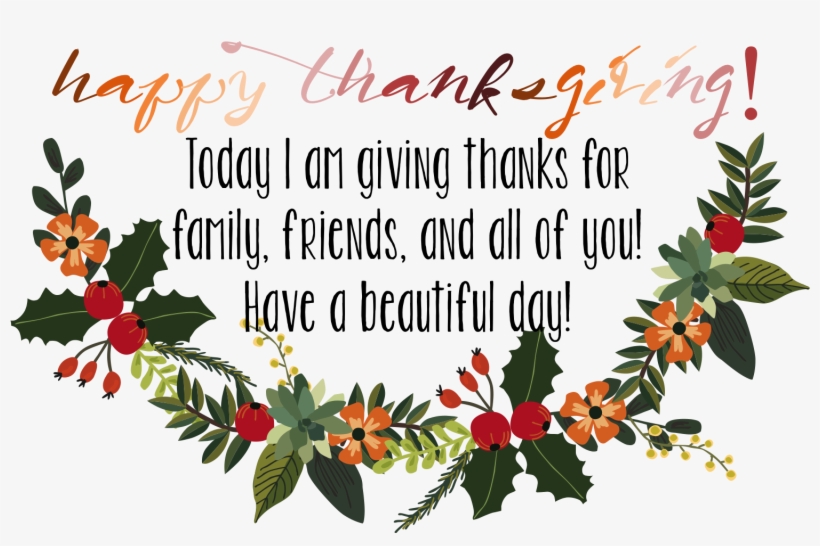 Happy Thanksgiving - Vector Graphics, transparent png #341383