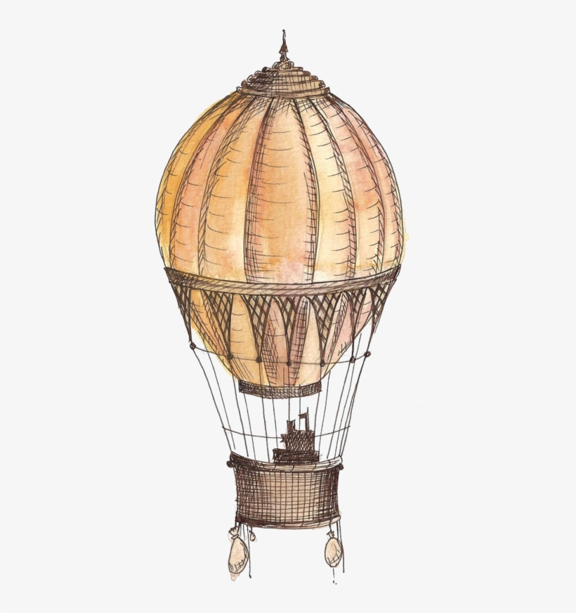 Click Here - Hot Air Balloon, transparent png #341472