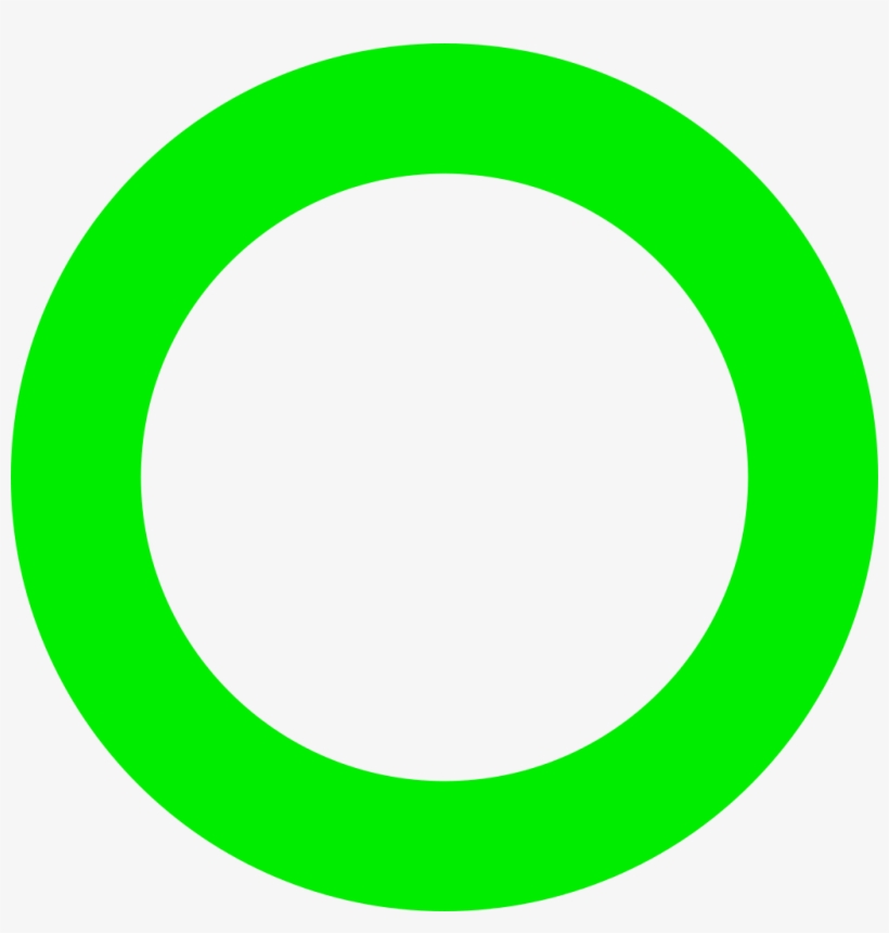 Map Circle Lime - Bright Green Circle Png, transparent png #341579